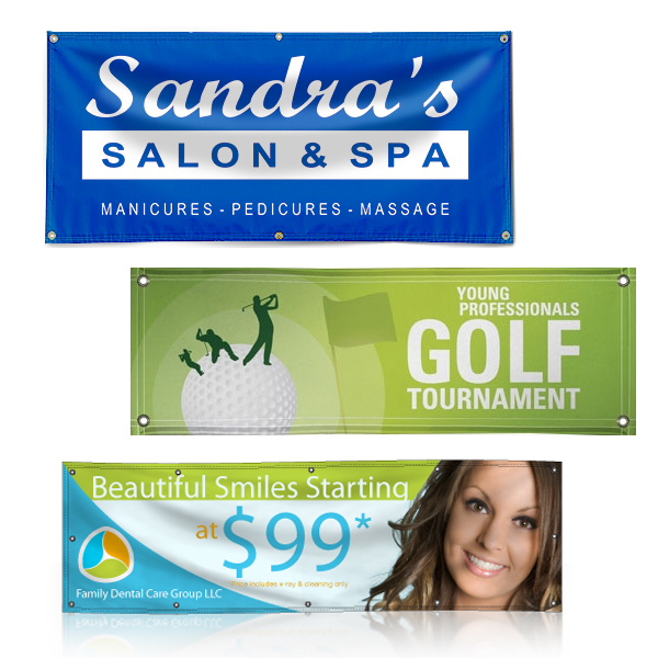 bannières en vinyle